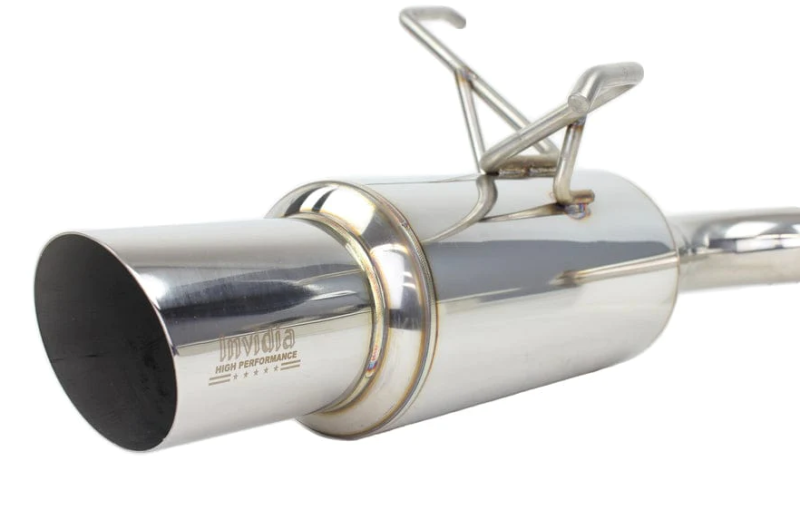 Invidia HS22SW4GTP 2022+ Subaru WRX Single N1 Stainless Steel Tip Cat-Back Exhaust