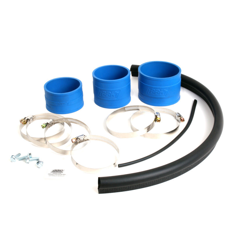 BBK 15575 86-93 Mustang 5.0 Cold Air Intake Kit - Fenderwell Style - Blackout Finish