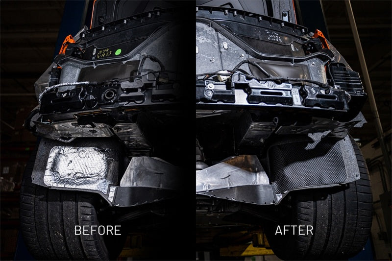 CORSA Performance AC012 Corsa 2023-2025 Chevrolet Corvette C8 Z06 Black Out Heat Protection Shields