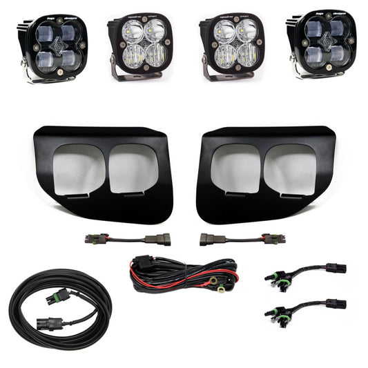 Baja Designs 447738 Ford Super Duty (20-On) Fog Lights Dual FPK SAE/Sport DC