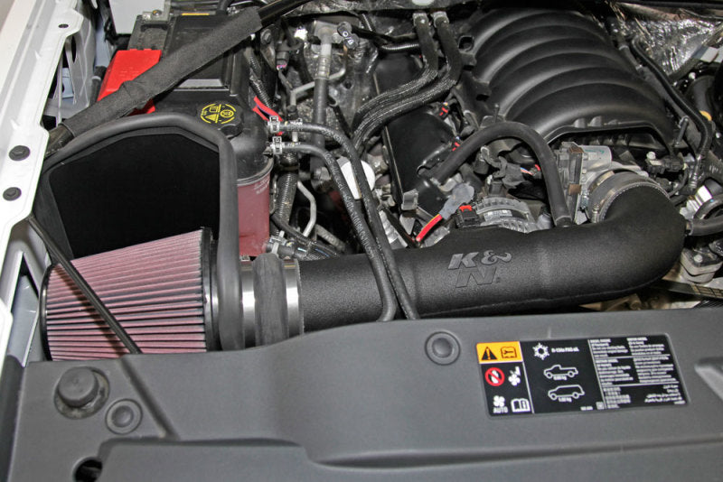K&N Engineering 57-3082 K&N 14-15 Chevy/GMC 1500 V-8 5.3/6 2L Performance Intake Kit