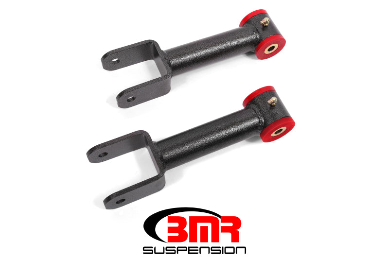BMR Suspension UTCA012H BMR 79-04 Fox Mustang Non-Adj. Upper Control Arms (Polyurethane) - Black Hammertone