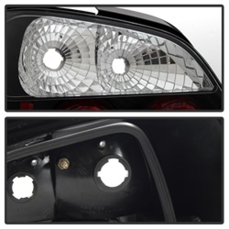 SPYDER 5007193 Spyder Subaru Impreza WRX/Sti 02-03 4Dr (Not Fit Wagon)Euro Style Tail Lights Black ALT-YD-SI01-BK