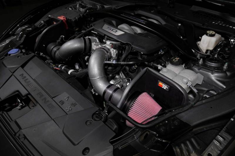 K&N Engineering 69-3541TC K&N 2024+ Ford Mustang V8 5.0L Typhoon Performance Air Intake System