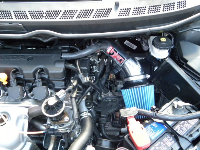 Injen SP1570BLK 06-11 Honda Civic Ex 1.8L 4cyl Black Tuned Air Intake w/ MR Tech/Nano-Fiber Dry Filter