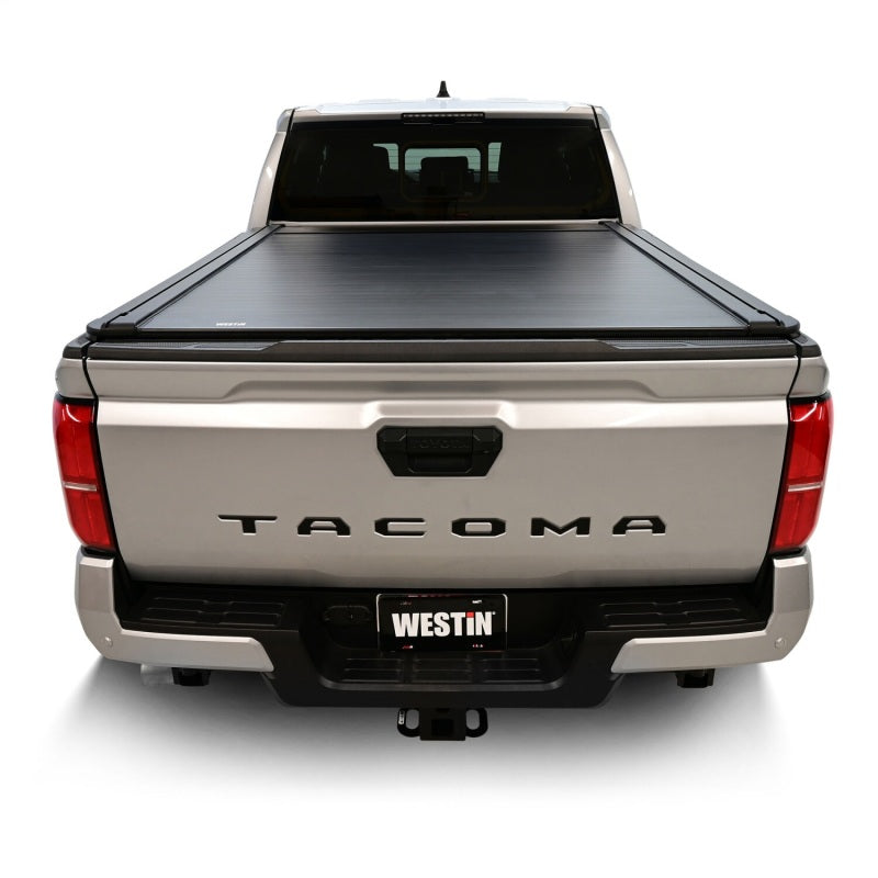 Westin 19-52785 24-26 Toyota Tacoma 5ft. Bed Electric Retractable Tonneau Cover - Black