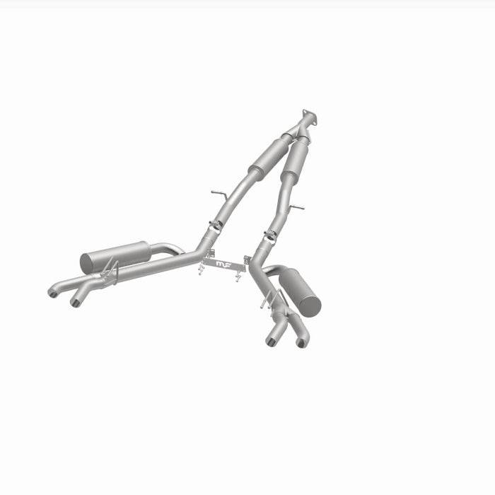 Magnaflow 19405 MagnaFlow Cat-Back Competition Exhaust 18-19 Kia Stinger L4-2.0LGAS Quad 2.5in Stainless Tips