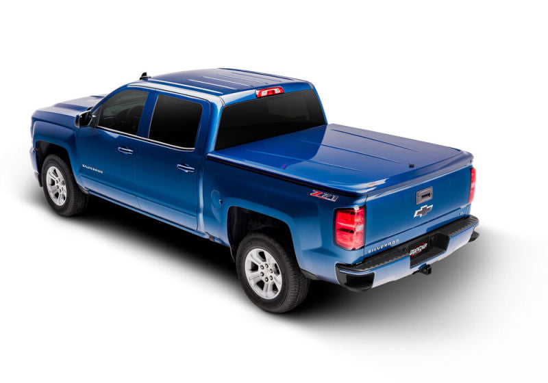 Undercover UC2176L-UG UnderCover 17-19 Ford F-250/F-350 6.8ft Lux Bed Cover - White Platinum