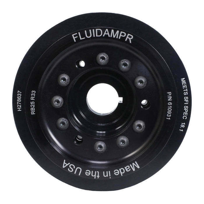 Fluidampr 610931 94-99 Nissan Skyline R33 RB25DET (Non NEO) Steel Internally Balanced Damper