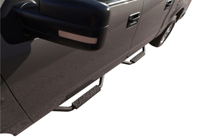 Rampage 26625 1997-2006 Jeep Wrangler(TJ) Side Bar Drop Step Slimline - Black