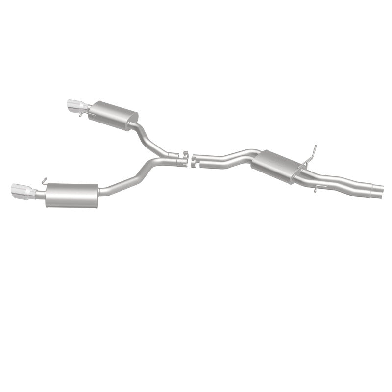 Magnaflow 19159 MagnaFlow Sys C/B 12-15 Audi A6 / A7 3.0L V6 SS 2.5in Dual Split Rear Ext 4in Tips