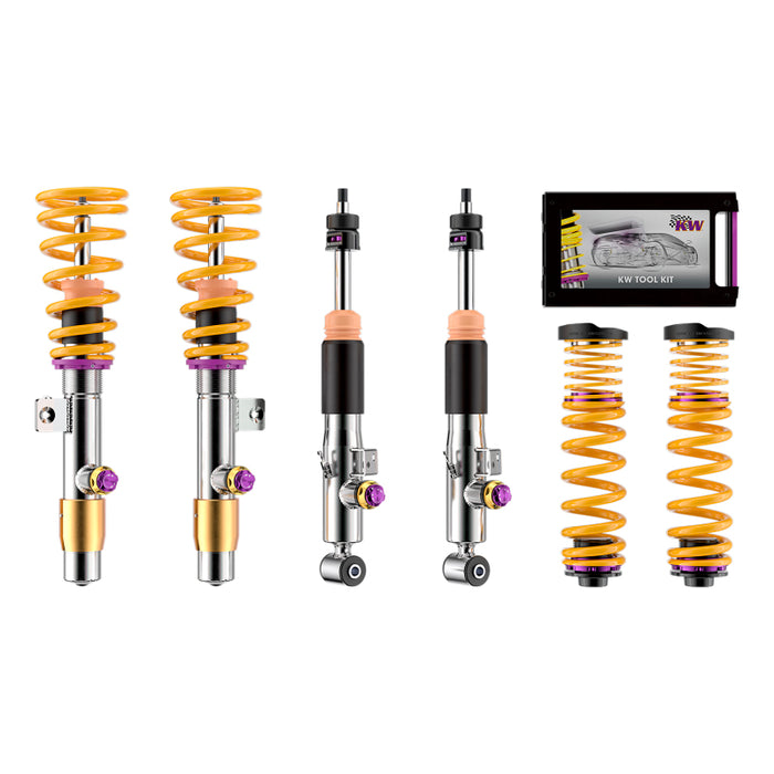 KW 3A7200EB Coilover Kit V4 2021+ BMW M2 (G87) & M3 (G80) Sedan 2WD incl. M3 Competition