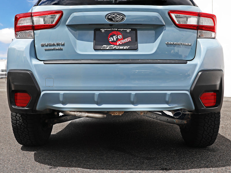 aFe 49-36803 POWER Takeda 2.5in 304 SS Cat-Back Exhaust System Subaru Crosstrek 18-19 H4-2.0L