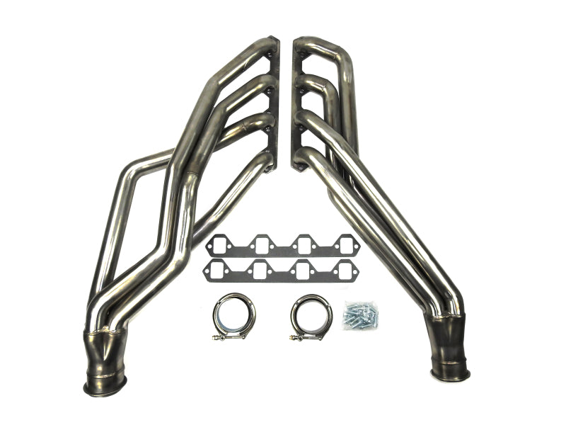 JBA 6616S 65-73 Ford Mustang 351W SBF 1-3/4in Primary Raw 409SS Long Tube Header