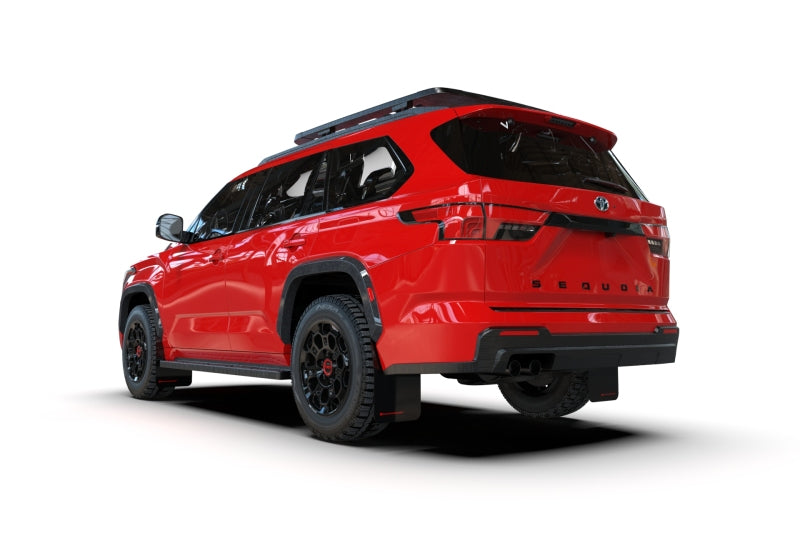 Rally Armor MF88-UR-BLK-GRY 23-25 Toyota Sequoia Black UR Mud Flap Grey Logo