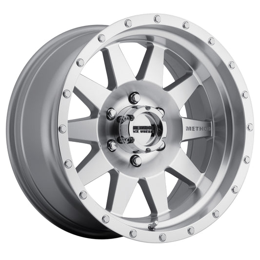 Method Wheels MR30178560300 Method MR301 The Standard 17x8.5 0mm Offset 6x5.5 108mm CB Machined/Clear Coat Wheel