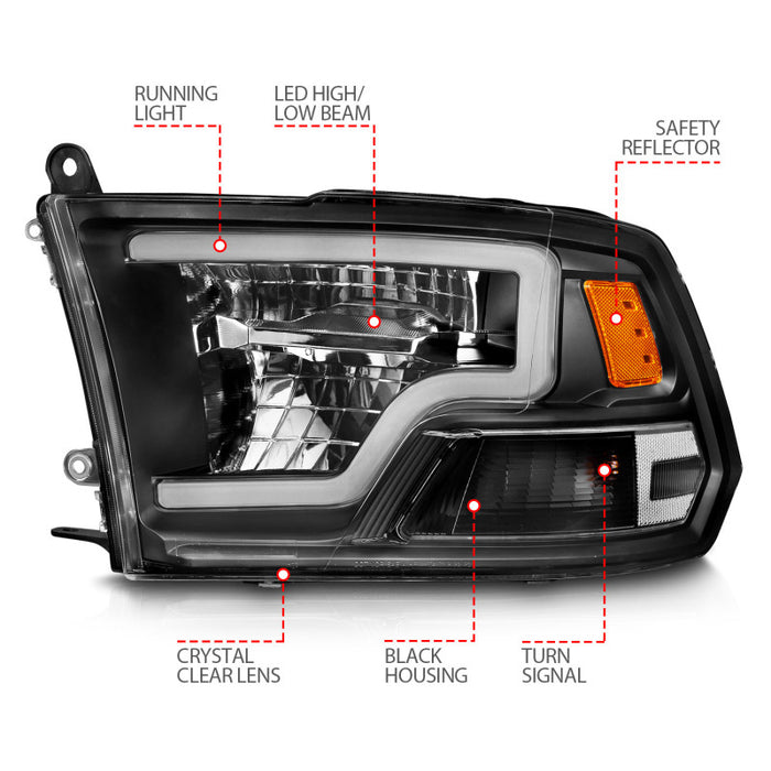 ANZO 111539 ANZ LED/Projector Headlights