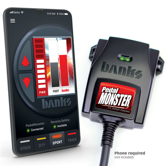 Banks Power 64310-C Pedal Monster Kit (Stand-Alone) 07-19 RAM 2500/3500/11-20 Ford F-Series 6.7L Use w/Phone