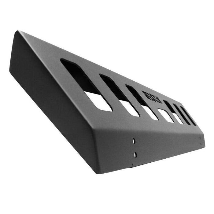 Westin 59-80095 18-19 Jeep Wrangler JL Front Bumper Skid Plate - Textured Black