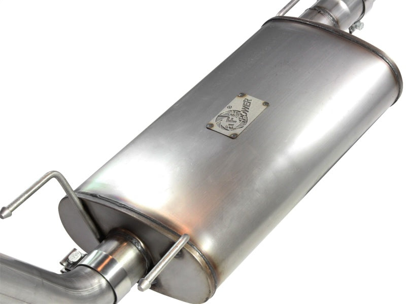 aFe 49-46001-1B MACHForce XP Exhausts Cat-Back SS-409 EXH CB Toyota Tacoma 05-13 V6-4.0L (Blk Tip)