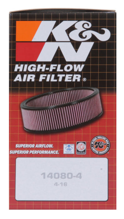 K&N Engineering 56-9320 K&N Custom Racing Assembly - Round Tapered - Red 1.375in Neck Flange - 2.25in Over Height