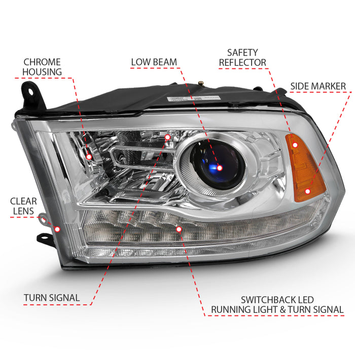 ANZO 111440 ANZ LED/Projector Headlights