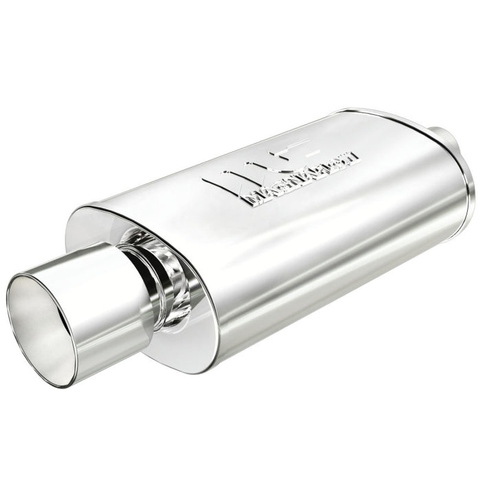 Magnaflow 14832 MagnaFlow Muffler W/Tip Mag SS 14X5X8 2.25/4.