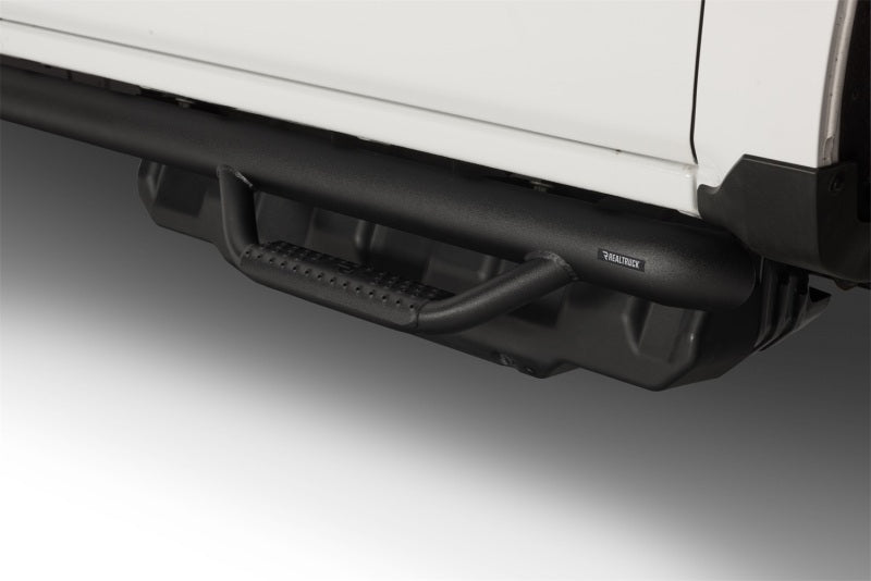 N-Fab C01115CC-6-TX Nerf Step 01-06 Chevy-GMC 1500/2500/3500 Crew Cab 8ft Bed - Tex. Black - Bed Access - 3in