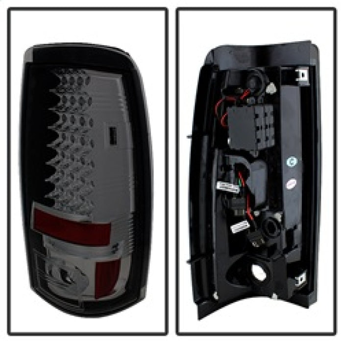 SPYDER 5001764 Spyder Chevy Silverado 1500 03-06 (Does Not Fit Stepside)LED Tail Lights Smke ALT-YD-CS03-LED-SM