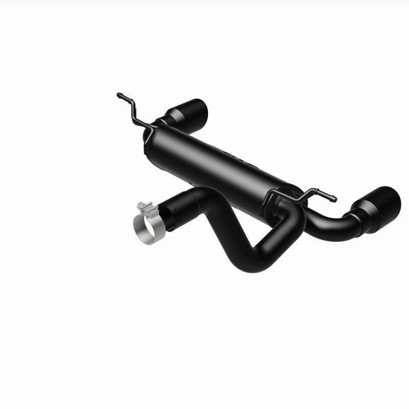 Magnaflow 19388 MagnaFlow 2018+ Jeep Wrangler 3.6L Dual Black Tip Axle-Back Exhaust