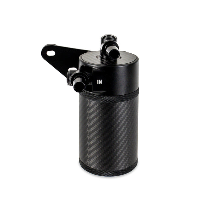 Mishimoto MMBCC-C8-20PCF 2020+ Chevrolet Corvette C8 Baffled Oil Catch Can Kit (PCV Side) - Carbon Fiber
