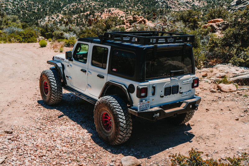 Body Armor 4x4 JL-2965 2018+ Jeep Wrangler Full Width Rear Bumper w/ Tire Carrier Mount