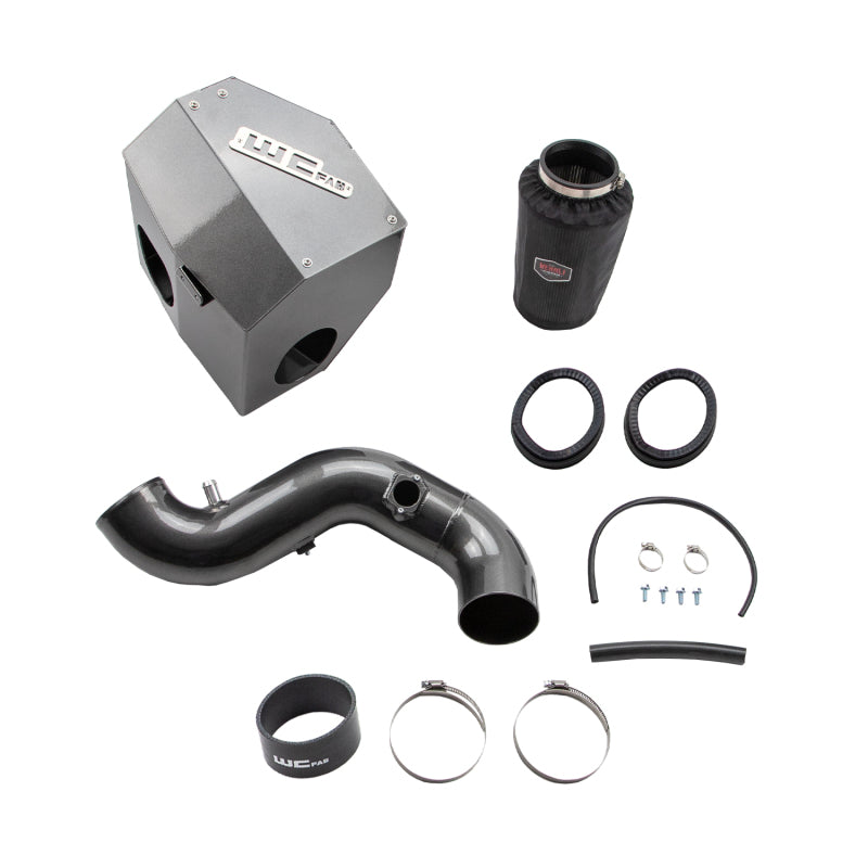 Wehrli WCF100881-SGB 13-18 Cummins 6.7L Intake Kit 4in - Semi-Gloss Black