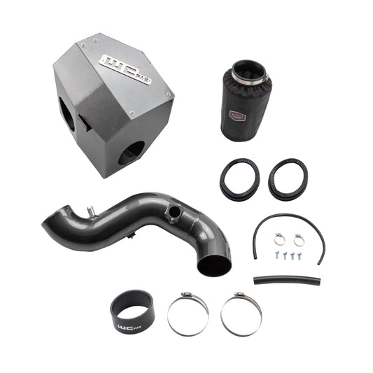 Wehrli WCF100881-SGB 13-18 Cummins 6.7L Intake Kit 4in - Semi-Gloss Black