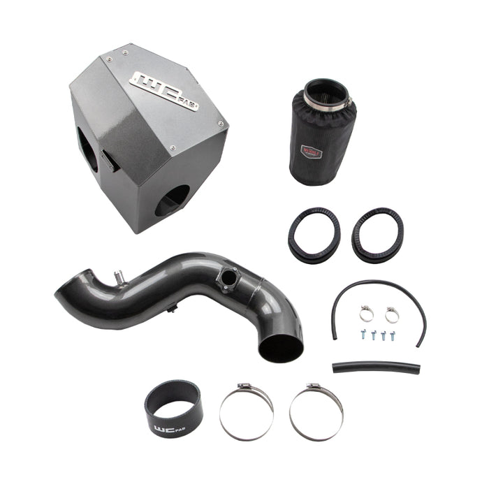 Wehrli WCF100881-SGB 13-18 Cummins 6.7L Intake Kit 4in - Semi-Gloss Black