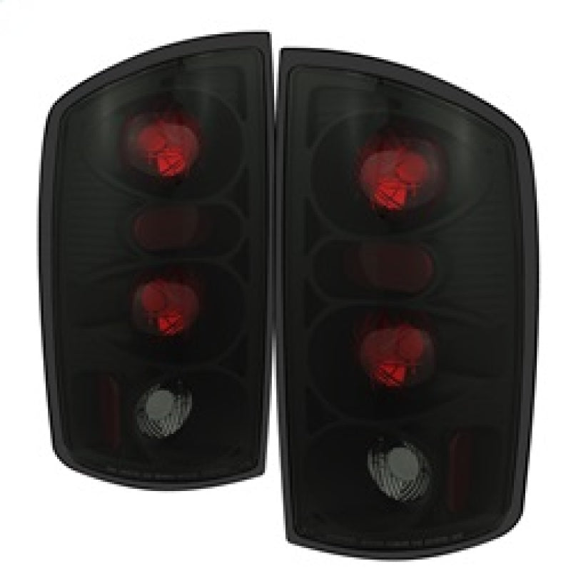 SPYDER 5078100 Spyder Dodge RAM 02-06 1500/RAM 2500/3500 03-06 Euro Style Tail Lights Black Smoke ALT-YD-DRAM02-BSM