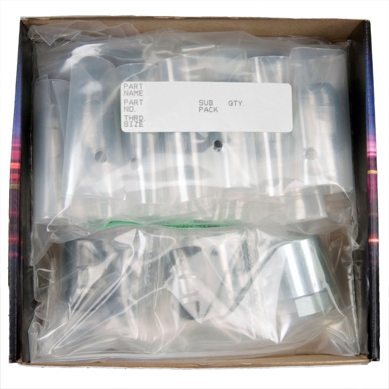 McGard 84563BK Jeep Wrangler Install Kit (Cone Seat Bulge) 1/2-20 / 3/4 Hex / (18 Lug Nuts / 5 Locks) - Blk