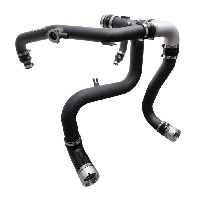 Injen SES9301ICPWB 21-23 Ford Bronco 2.7L V6 (TT) EcoBoost SES Intercooler Pipes - Wrinkle Black