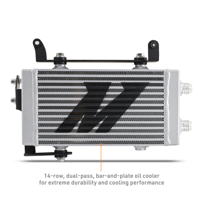 Mishimoto MMOC-GRC-23TSL 2023+ Toyota GR Corolla Oil Cooler Kit - Thermostatic - Silver