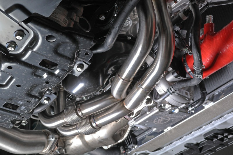 Perrin Performance PSP-EXT-058 PERRIN 22-25 Subaru WRX / 20-25 OBXT & LXT / 19-25 Ascent Equal Length Header - Brushed SS