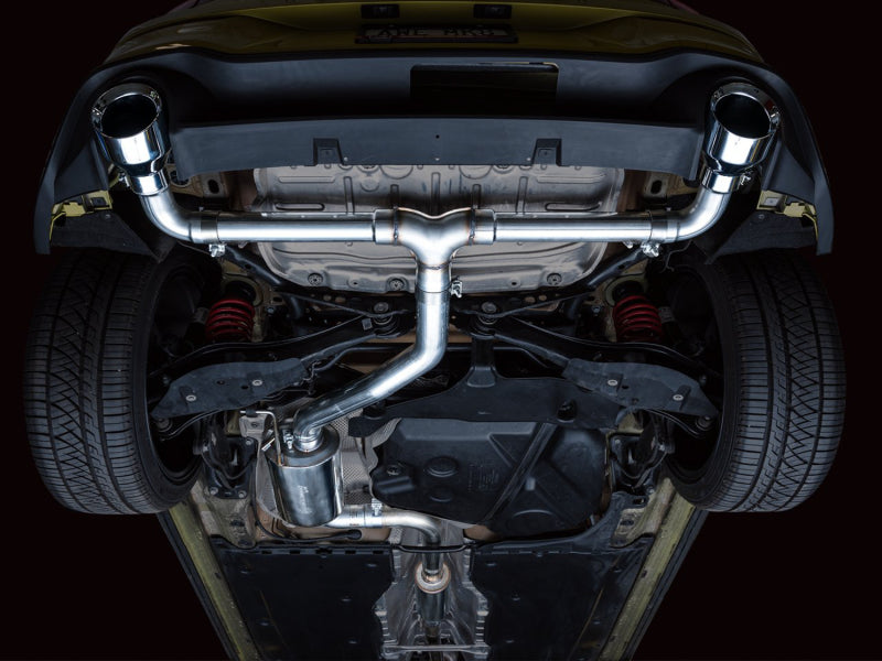 AWE Tuning 3015-32658 AWE 2022 VW GTI MK8 Touring Edition Exhaust - Chrome Silver Tips