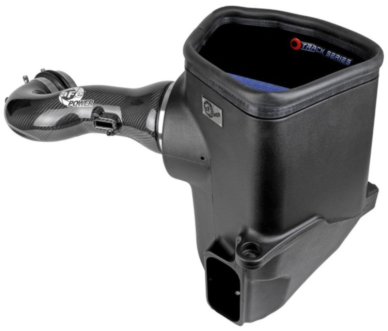aFe 57-10015R 19-20 GM Trucks 5.3L/6.2L Track Series Carbon Fiber Cold Air Intake System With Pro 5R Filters