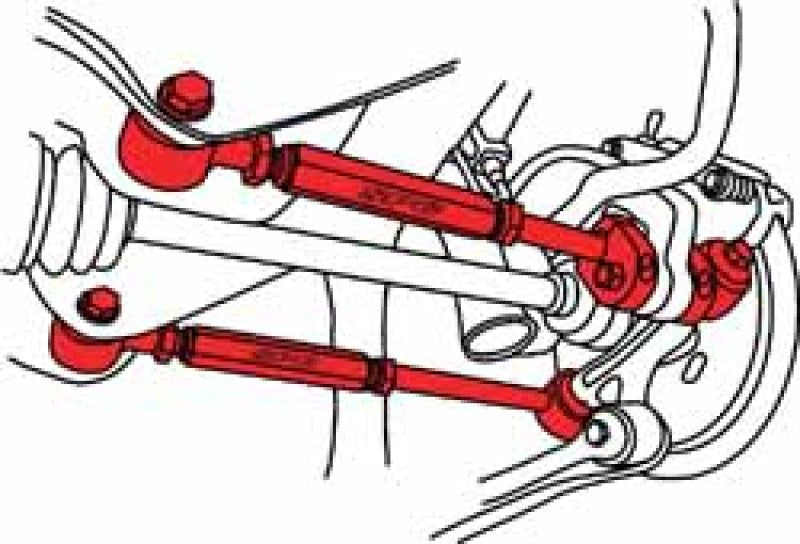 SPC Performance 67640 93-07 Subaru Impreza (All) Rear EZ Arm XR Adjustable Control Arms
