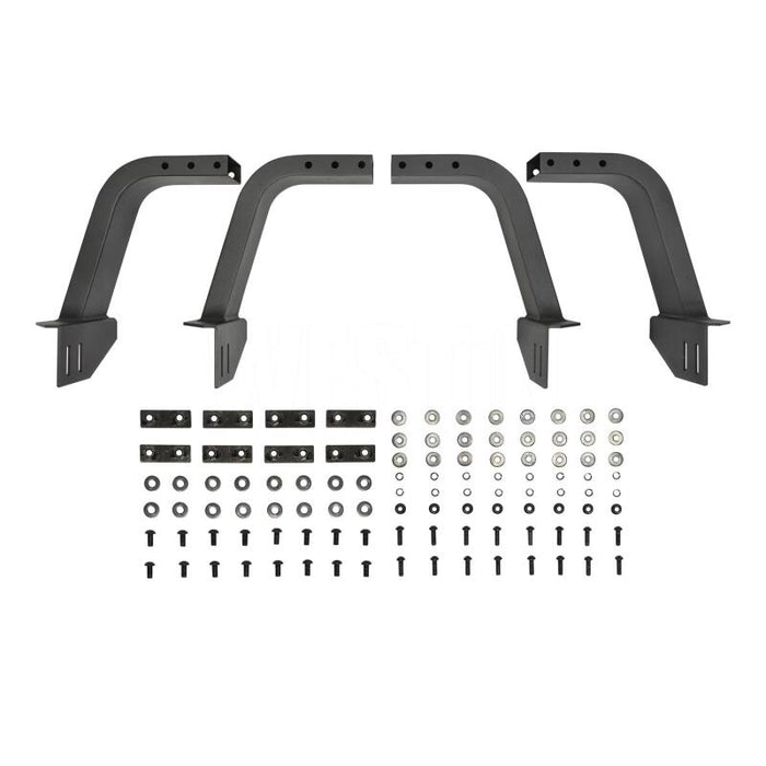 Westin 51-20015 05-21 Toyota Tacoma Overland Cargo Rack Base - Textured Black