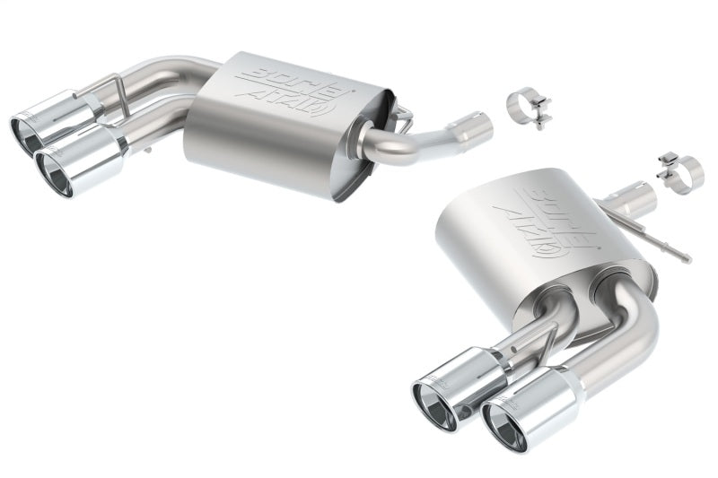Borla 11927 2016 Chevy Camaro V6 AT/MT ATAK Rear Section Exhaust w/o Dual Mode Valves