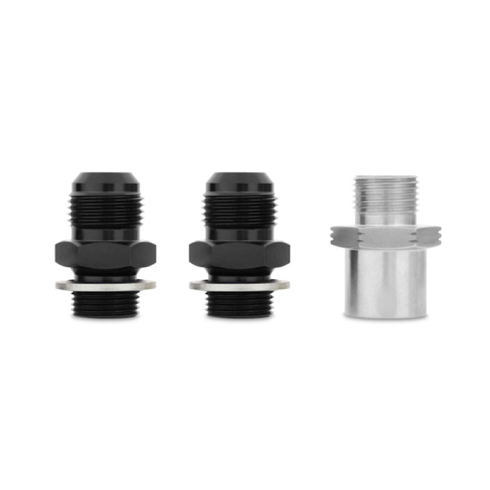 Mishimoto MMOC-MUS-79T 79-93 Ford Mustang 5.0L Thermostatic Oil Cooler Kit - Silver