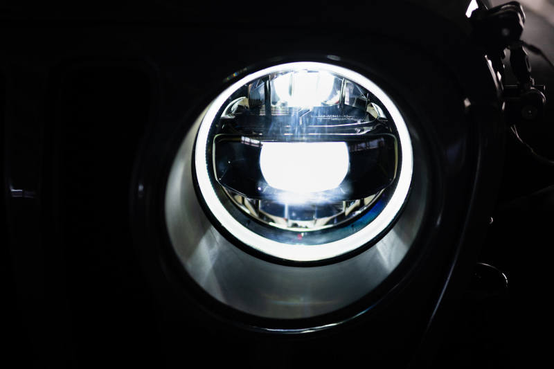 DV8 Offroad HLCJL-02 18-22 Jeep Gladiator Wrangler LED Projector Headlights