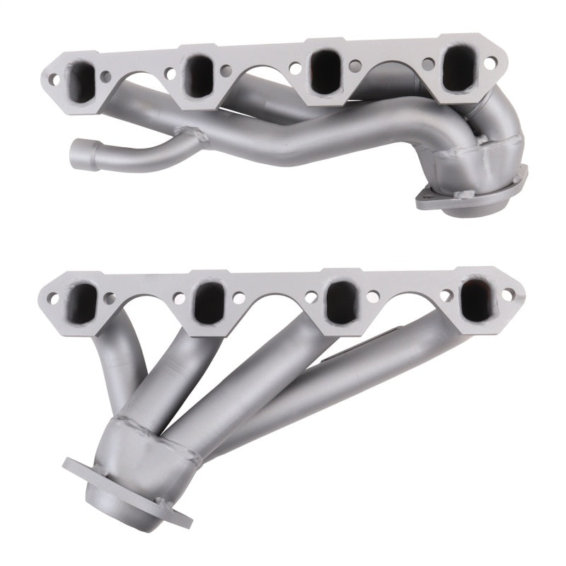BBK 3511 87-95 Ford F150 Truck 5.8 351 Shorty Unequal Length Exhaust Headers - 1-5/8 Titanium Ceramic