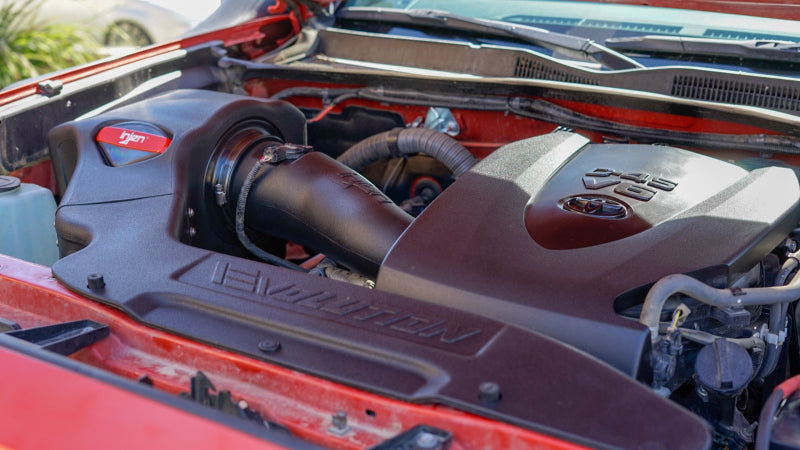 Injen EVO2200C 16-20 Toyota Tacoma V6-3.5L Evolution Cold Air Intake System 8 Layer Cotton Gauze Air Filter