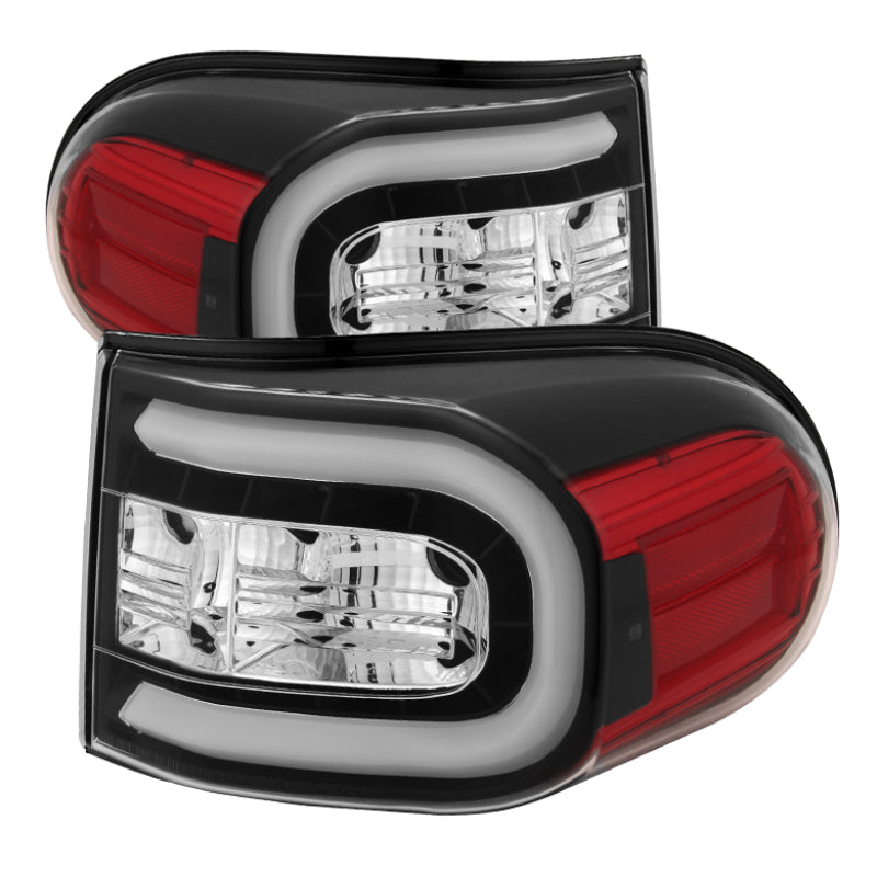 SPYDER 5079442 Spyder Toyota FJ Cruiser 07-13 Light Bar LED Tail Lights Black ALT-YD-TFJ07-LBLED-BK